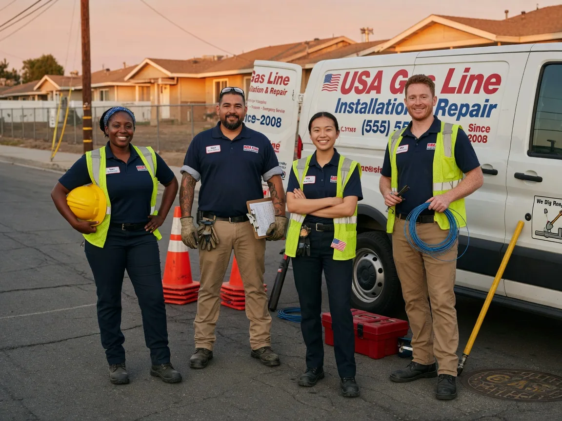 Gas Line Installation company in Jamaica, VA
